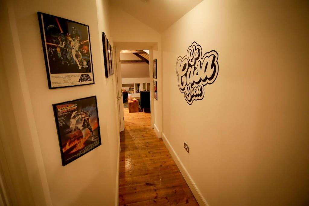 Games And Movies Lounge 7 Bed City Centre Apartment Newcastle upon Tyne Exterior foto